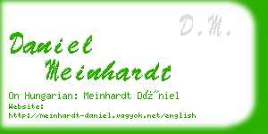 daniel meinhardt business card